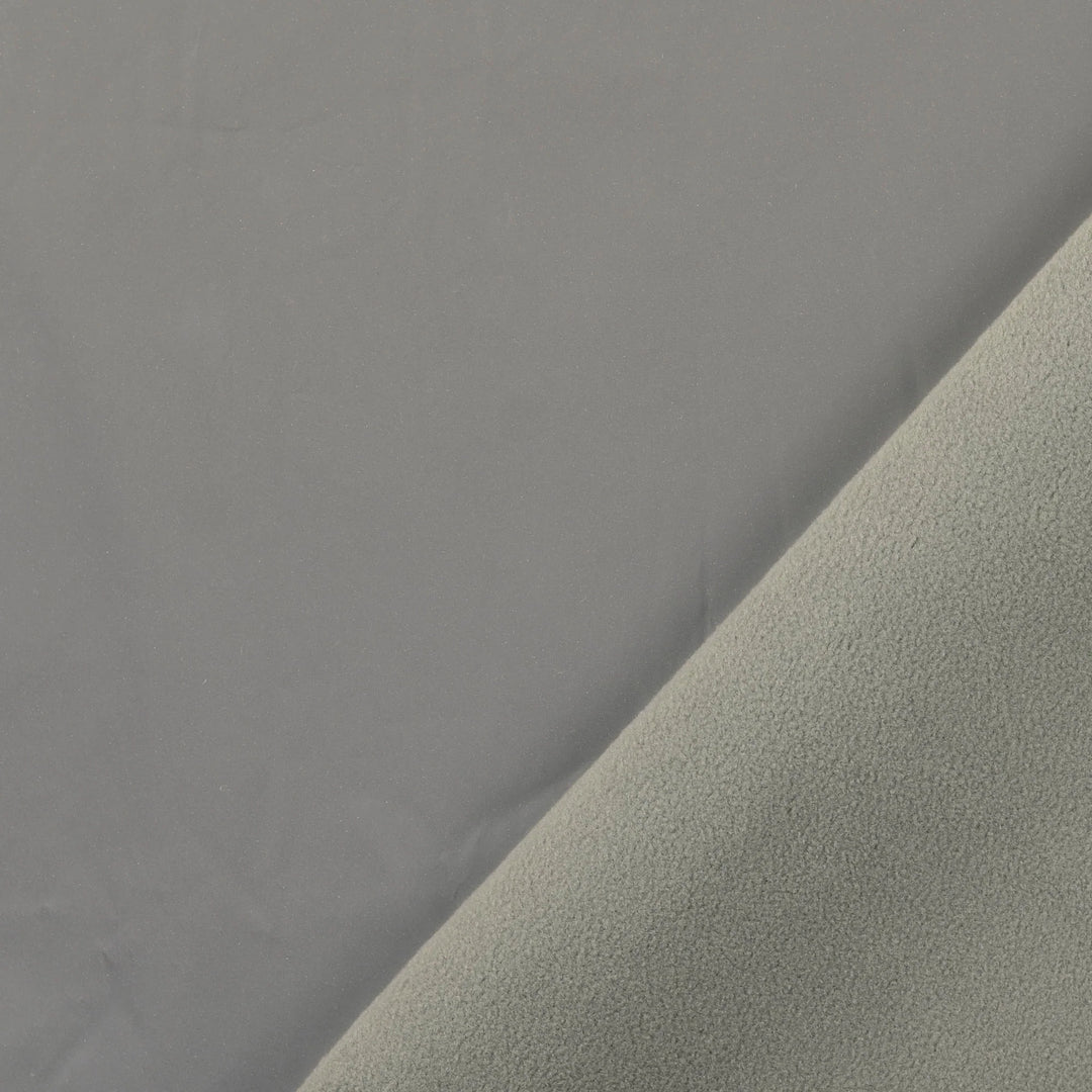 Tissu Réfléchissant Impérmeable- Polaire gris