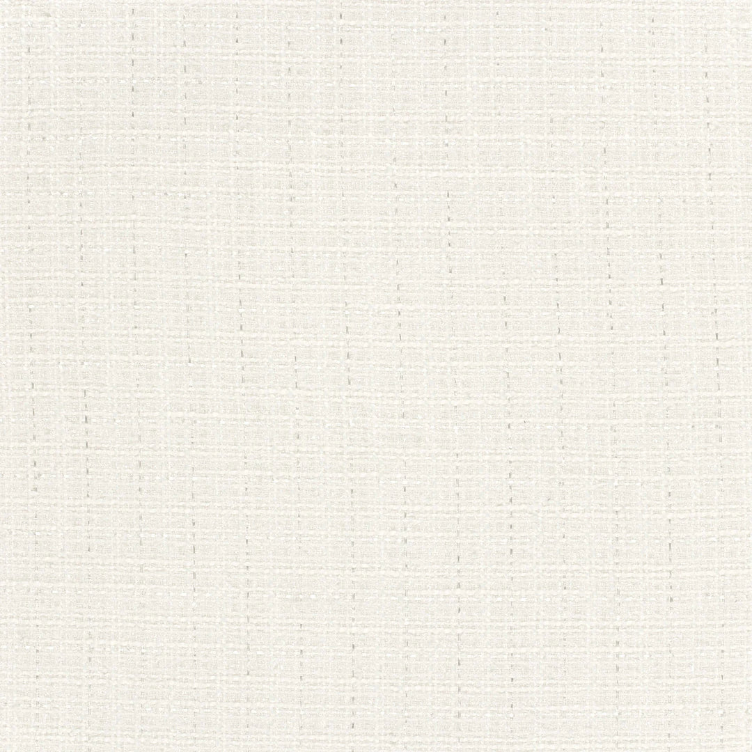 Tissu Jacquard Lurex - Blanc Ivoire