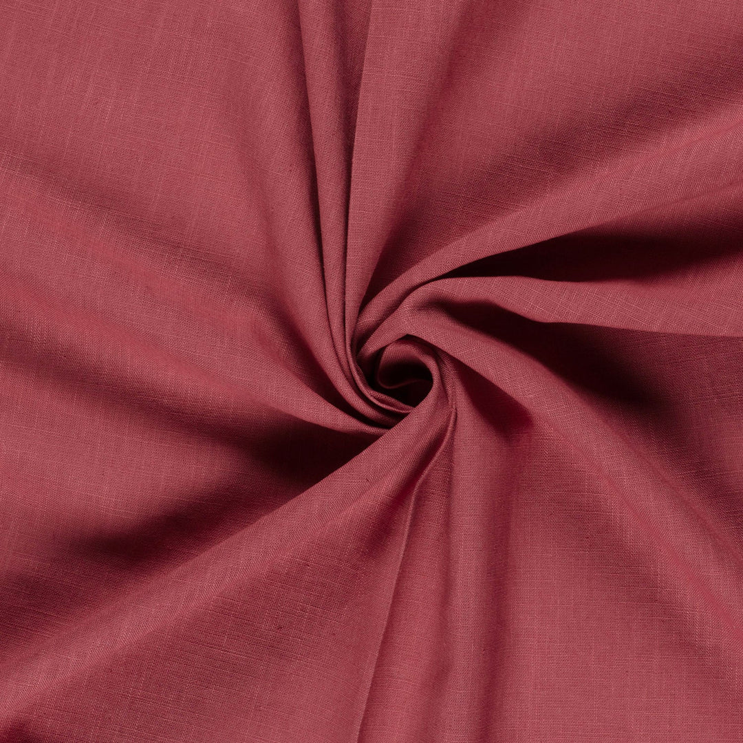 Tissu Lin - Vieux rose - Biner Pinaton