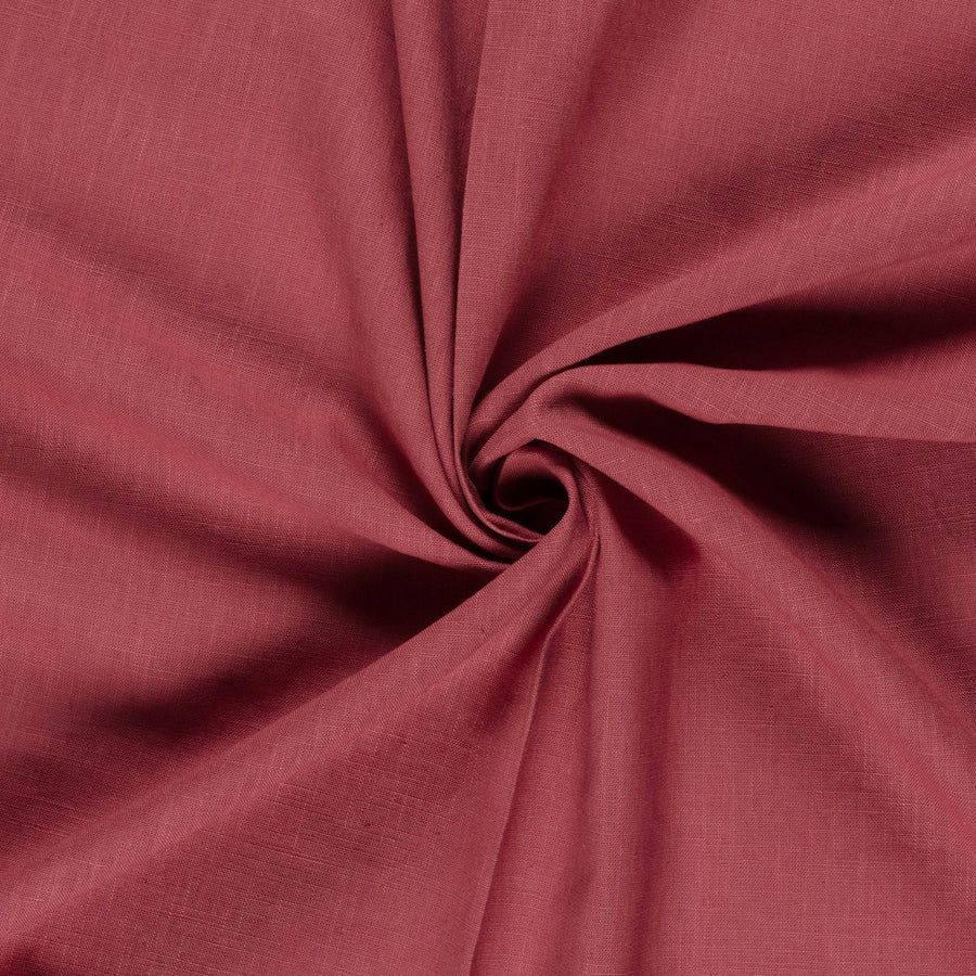 Tissu Lin - Vieux rose - Biner Pinaton