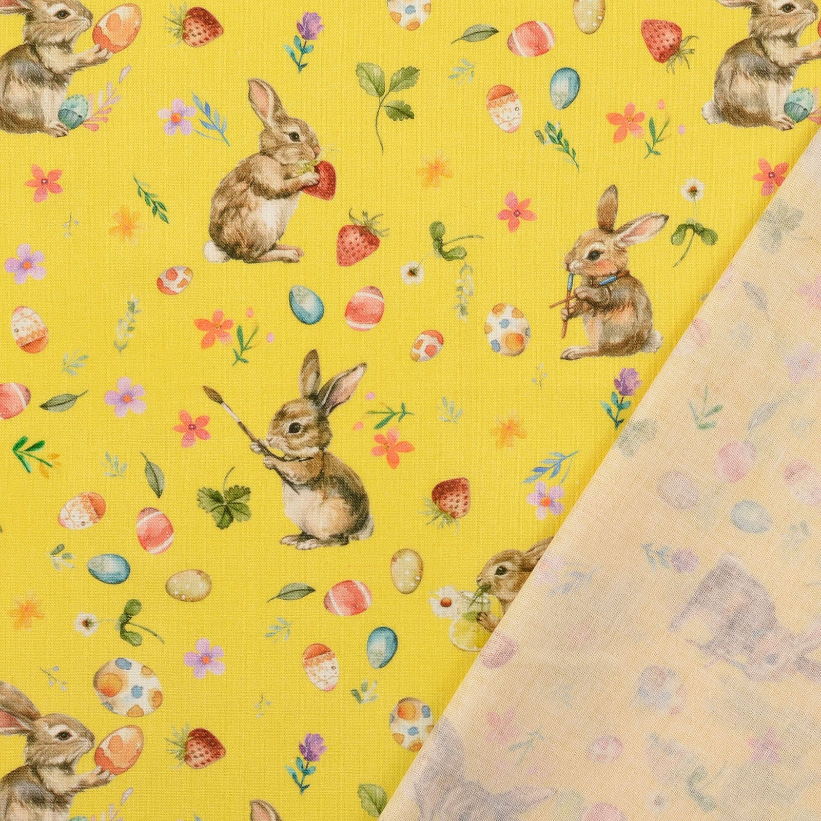 Tissu Coton - Pâques - Biner Pinaton