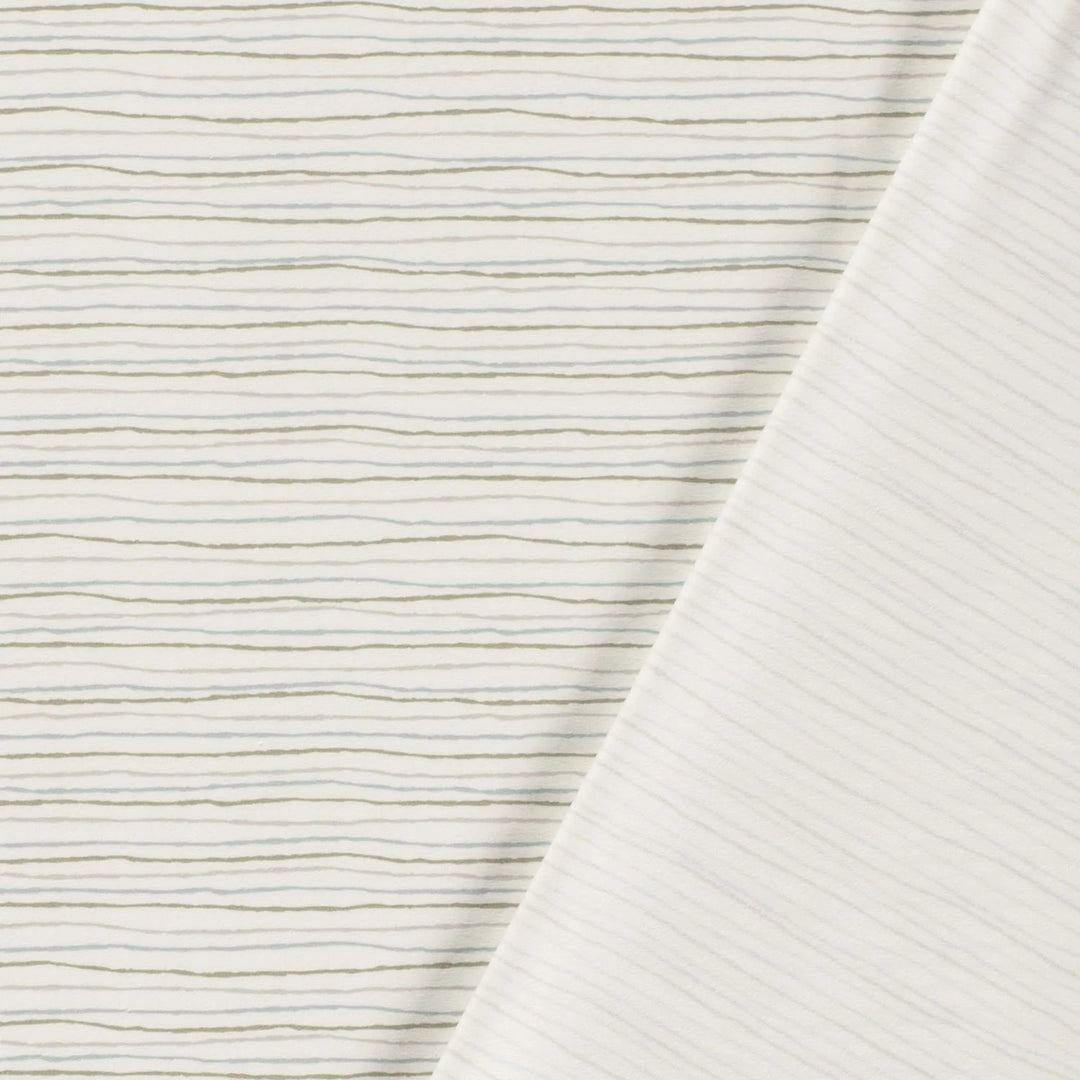 Tissu Jersey- Rayures multicolores