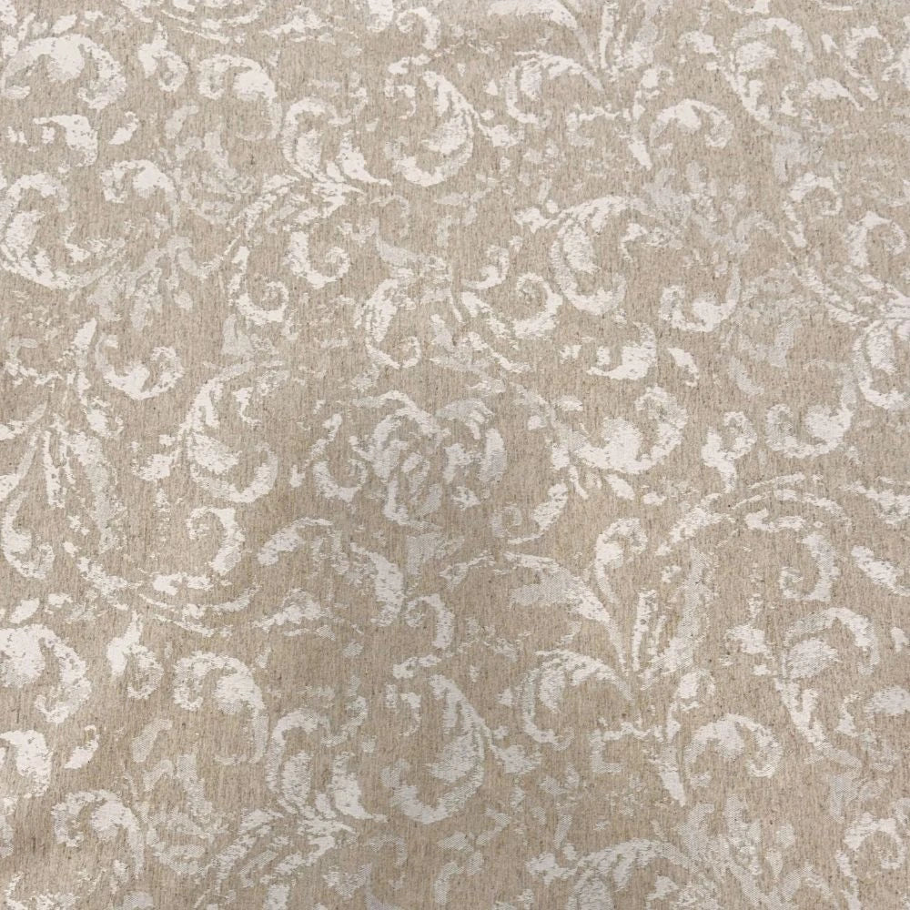 Tissu Jacquard- Brocard Beige