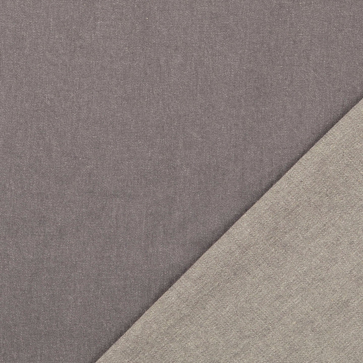 Tissu Jeans uni - Gris