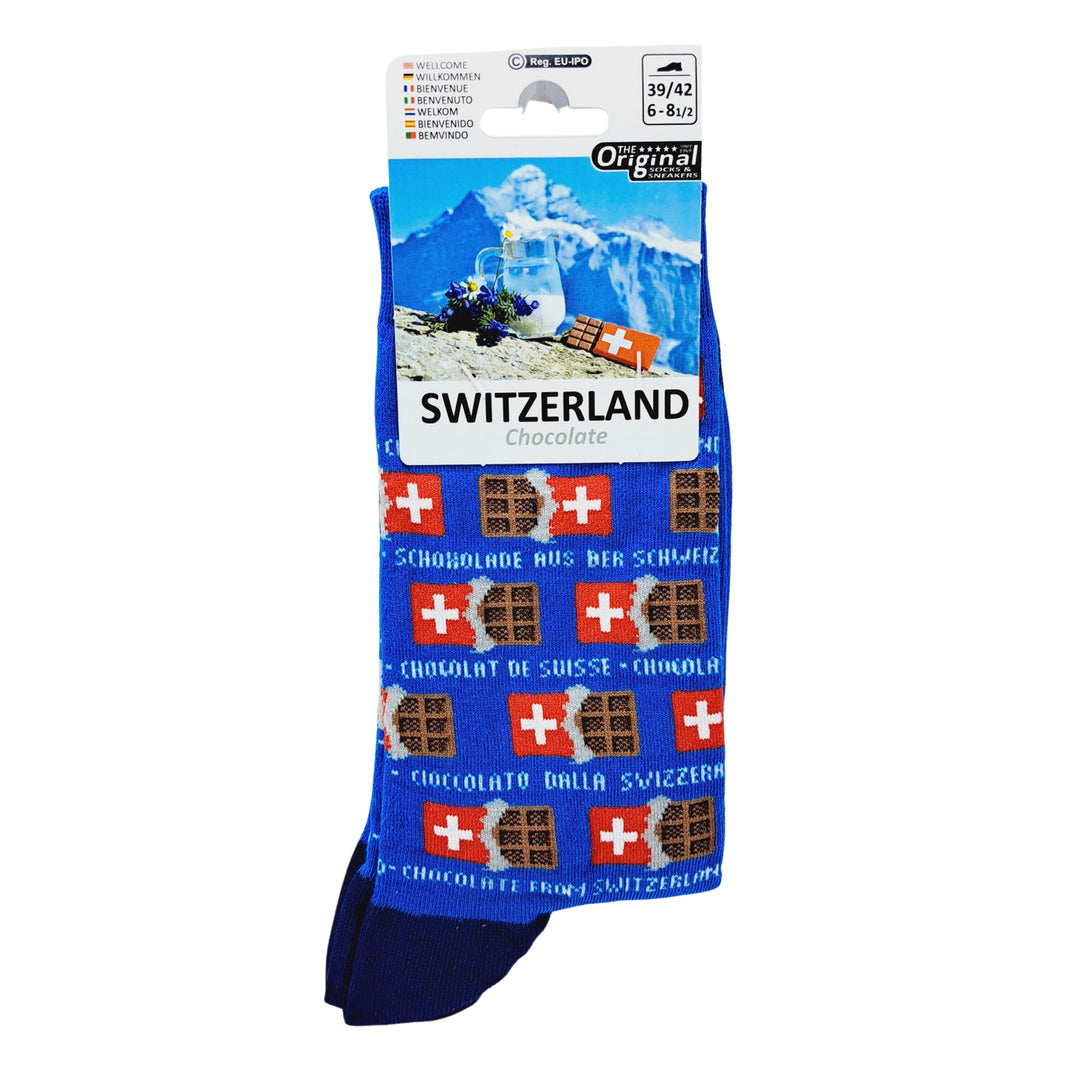 Chaussettes - Chocolat suisse - Biner Pinaton