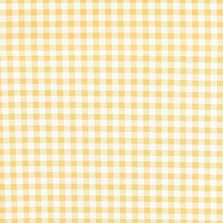 Tissu Coton - Vichy Carreaux Jaune - Biner Pinaton