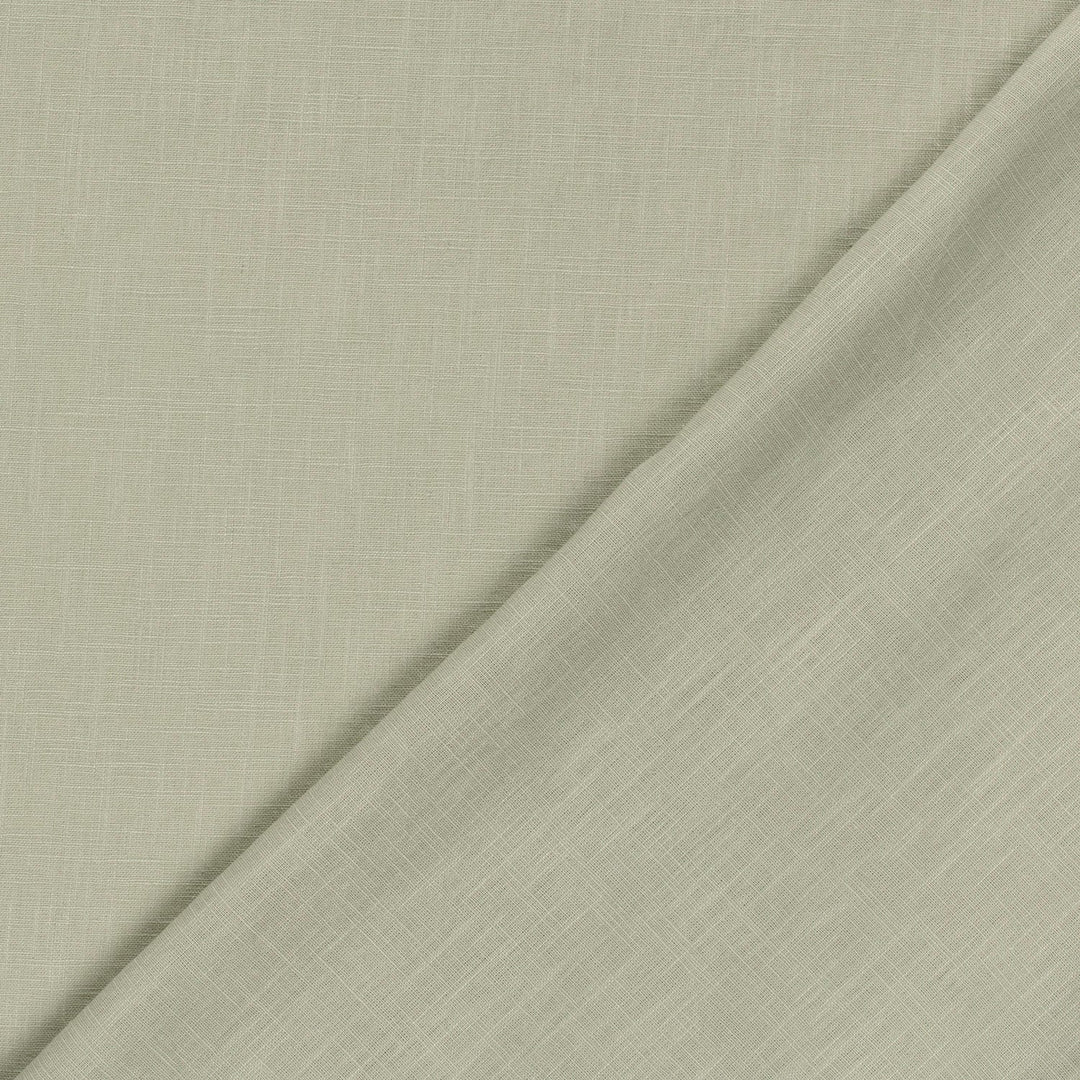 Tissu Lin - Vert gris - Biner Pinaton