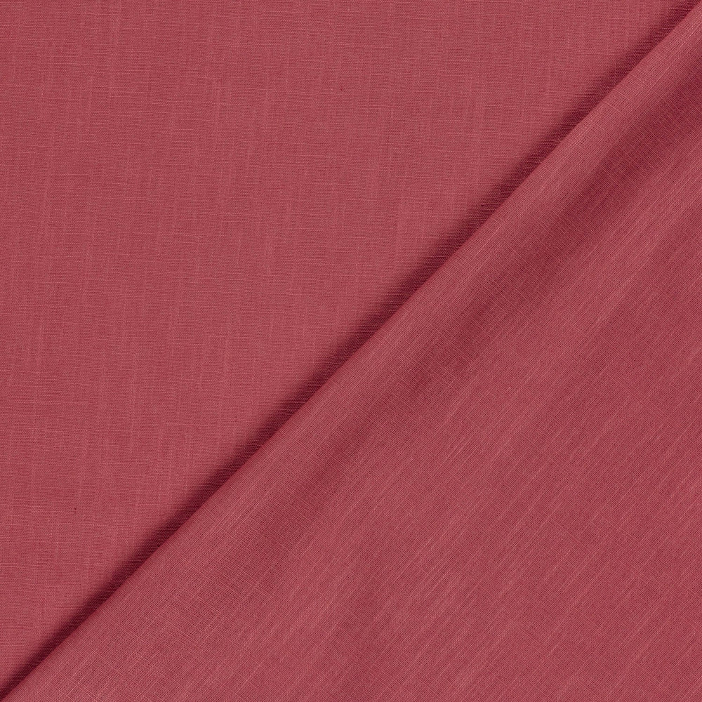 Tissu Lin - Vieux rose - Biner Pinaton