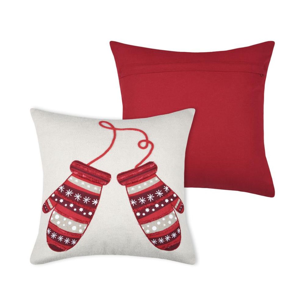 Housse de coussin- Gants d'Hiver