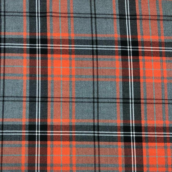 Tissu Tartan - Orange