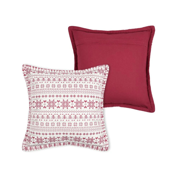 Housse de Coussin- Flocons de Neige