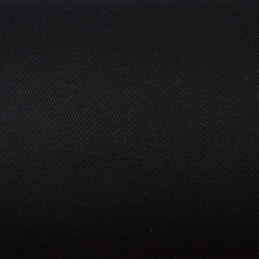 Tissu Coton Sergé- Noir