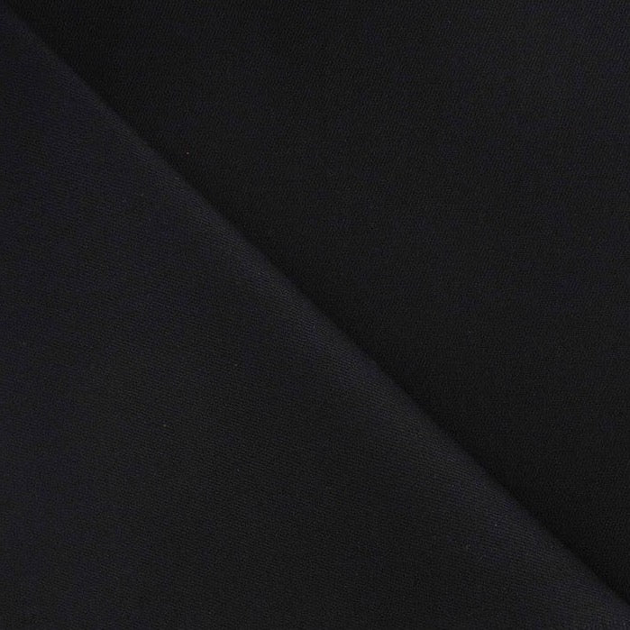 Tissu Coton Sergé- Noir