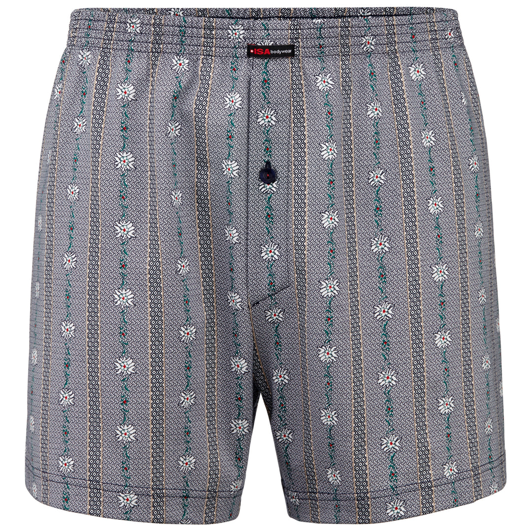 Boxers Shorts Homme- Edelweiss Anthracite