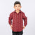 Chemise Edelweiss COOLMAX Enfant- Bordeaux