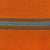 Coupon de tissu tablier dzaquillon - Orange