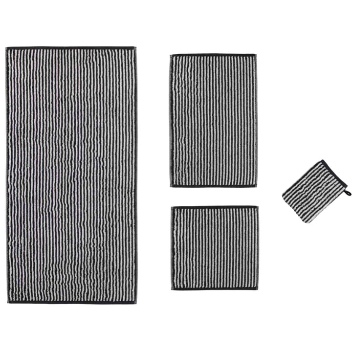 Linge de Bain- Zoom Stripes Noir