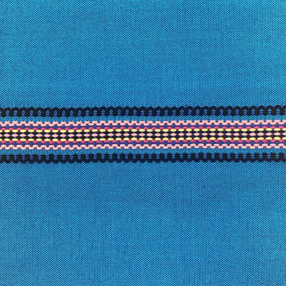 Coupon de tissu tablier dzaquillon - Bleu