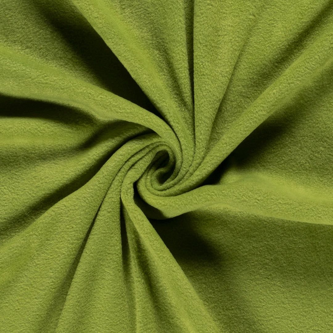 Tissu Polaire - Vert Olive