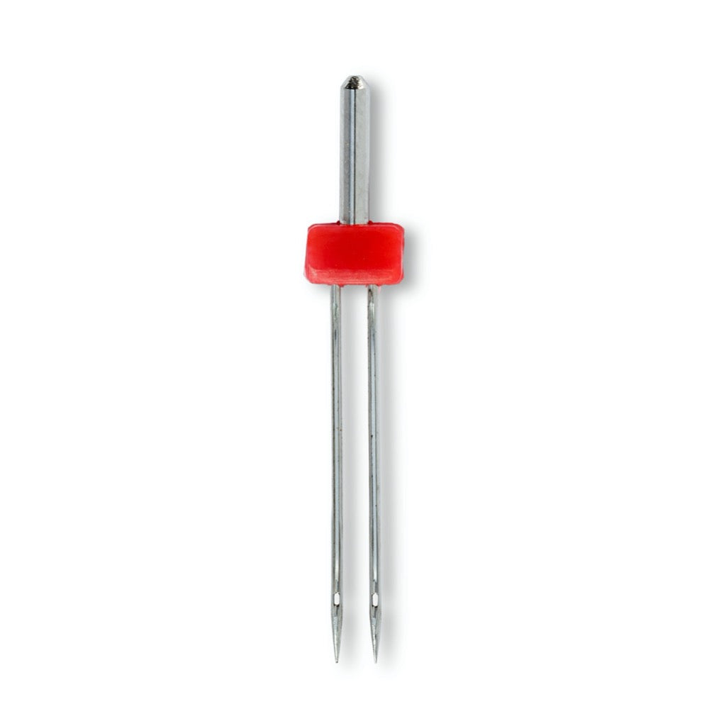 Aiguille double pour machine à coudre « Stretch », 130/705, 75/2,5mm