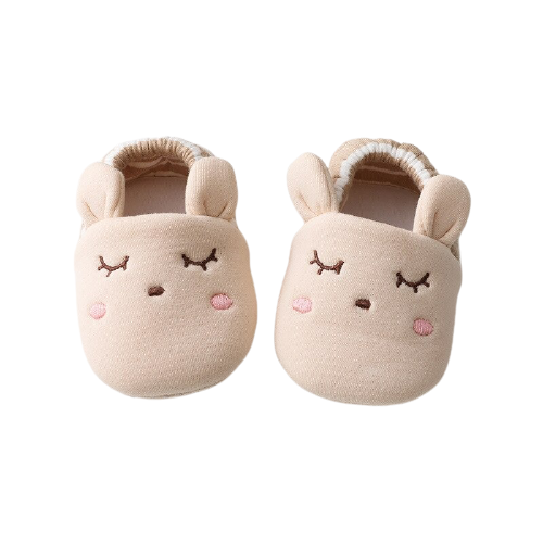 Chaussons Lapin- Beige