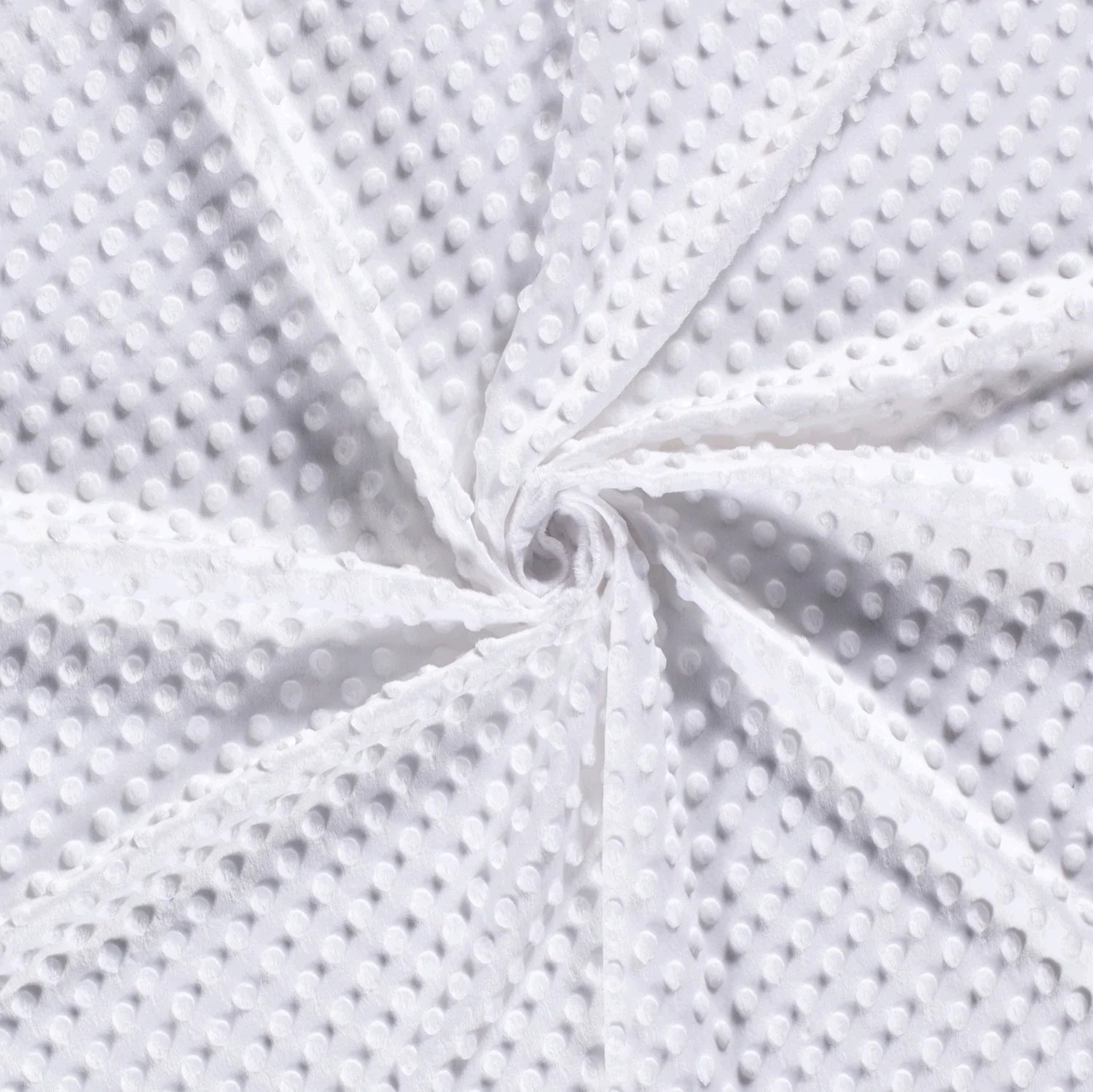 Tissu Minky - Blanc