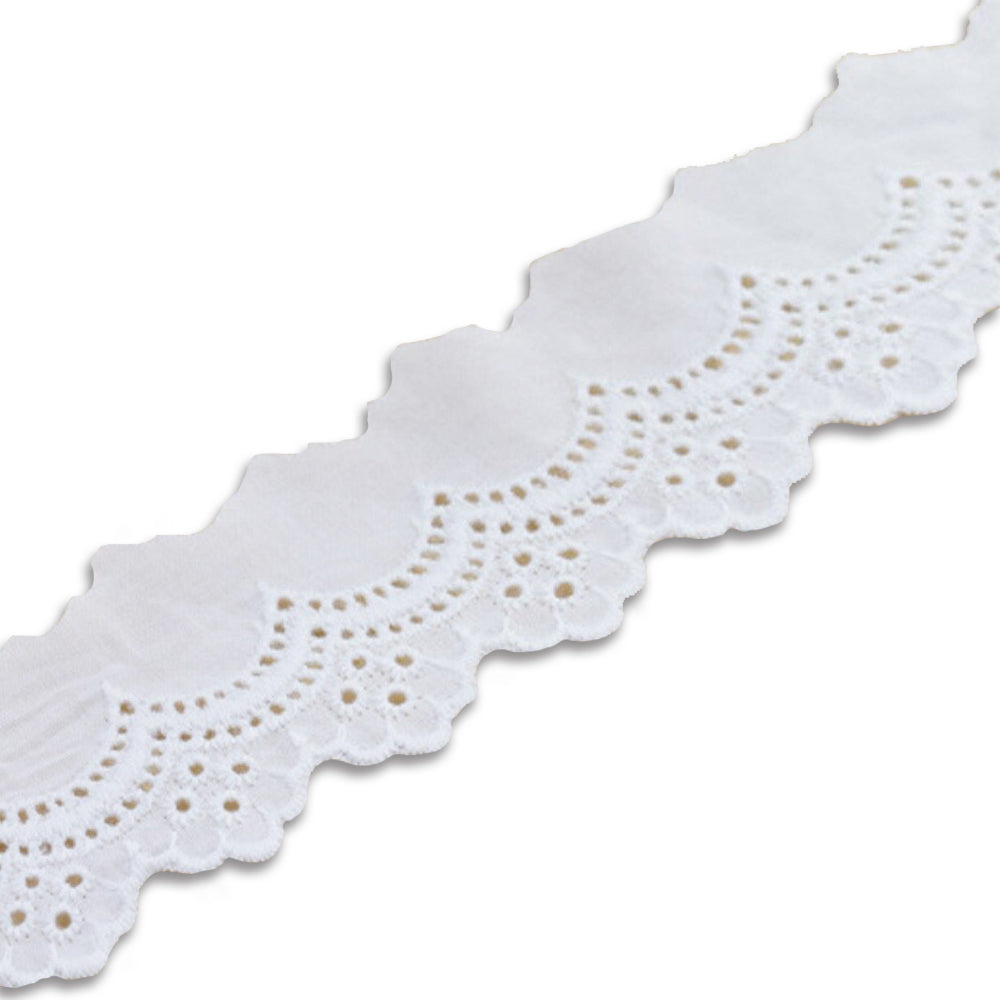Ruban en dentelle- Blanc