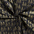 Tissu Coton Popeline- ARBRES DE NOËL BLEU MARINE