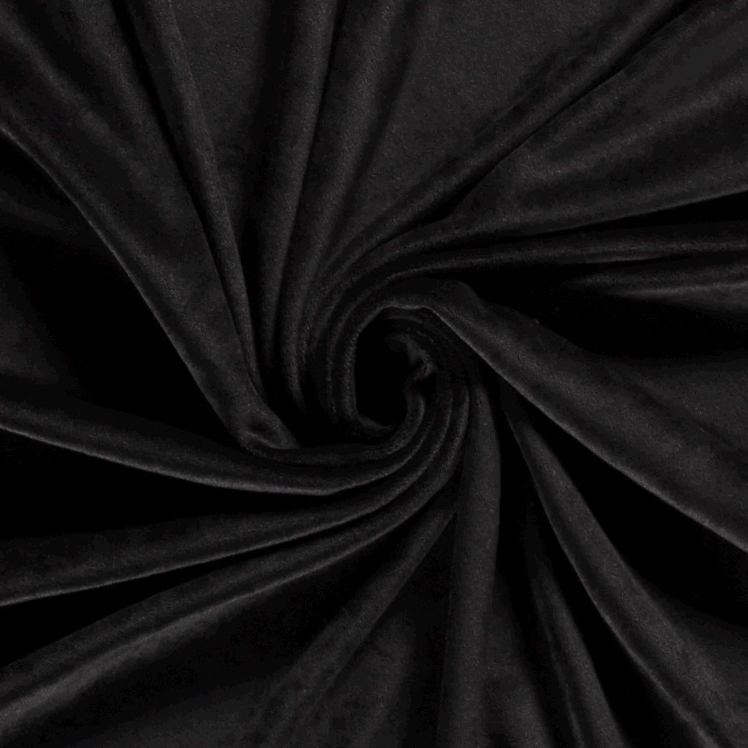 Tissu Velours- Noir