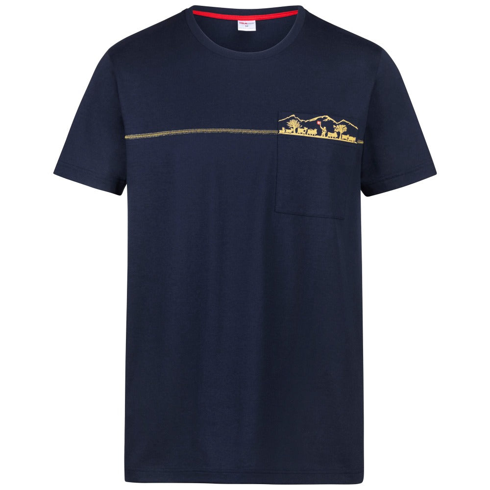T-shirt- Poya Bleu Marine