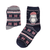 Chaussettes- pingouin et flocons de neige