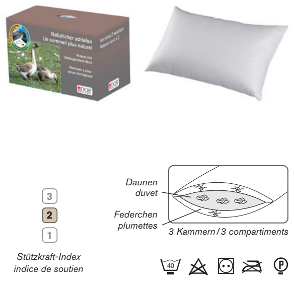 LENZERHEIDE - Oreiller indice de soutien 2