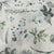 Toile Enduite - Feuilles et Fleurs Vert