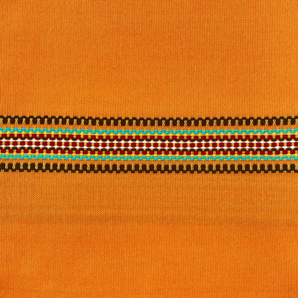 Coupon de tissu tablier dzaquillon - Orange
