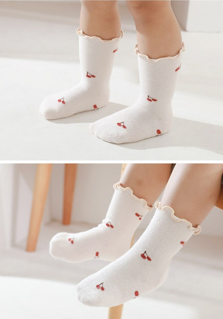 Chaussettes pour Enfant - Cerises