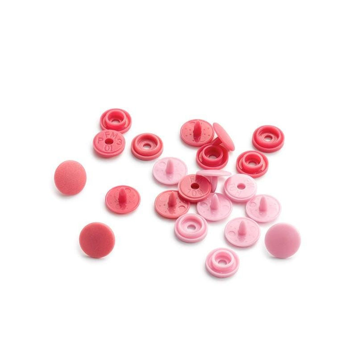 36 boutons pressions Color Snaps Mini ronds - Plusieurs couleurs - Biner Pinaton