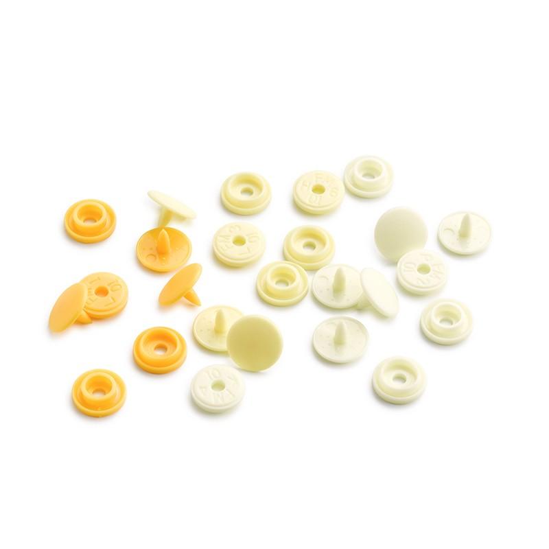 36 boutons pressions Color Snaps Mini ronds - Plusieurs couleurs - Biner Pinaton