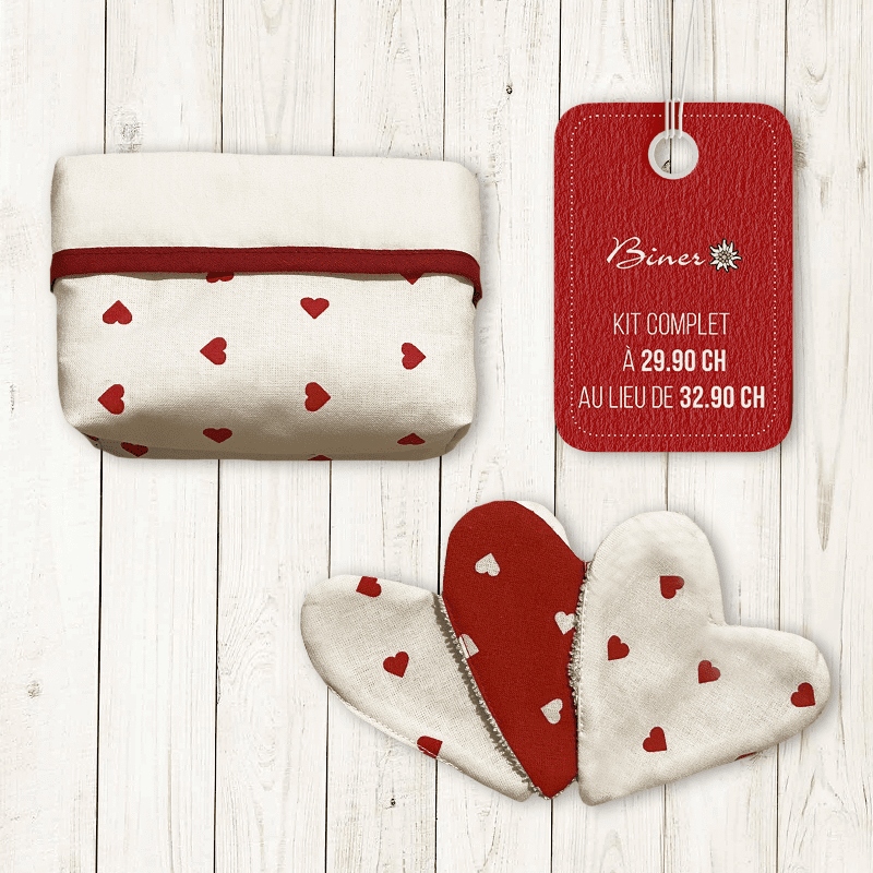 Kit complet- 1 panier+ 3 lingettes démaquillantes
