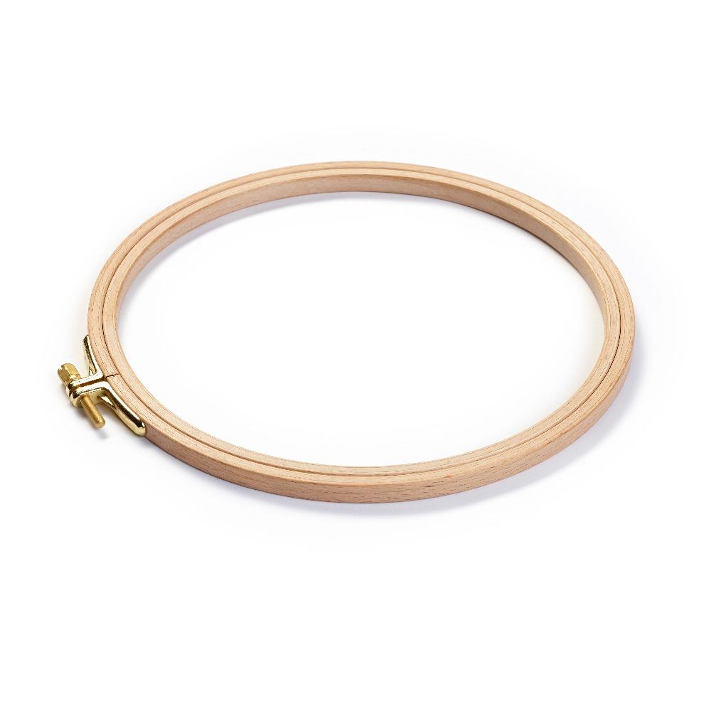 Cadre tambour à broder en bois