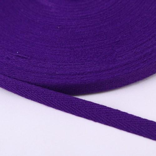 Ruban Sergé 100% coton - Violet