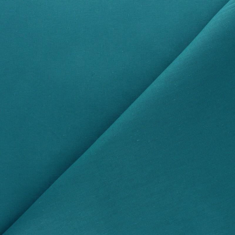 Tissu Coton - Bleu Canard