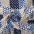 Tissu Coton - Carreaux Coeur et Pois Bleu - Biner Pinaton