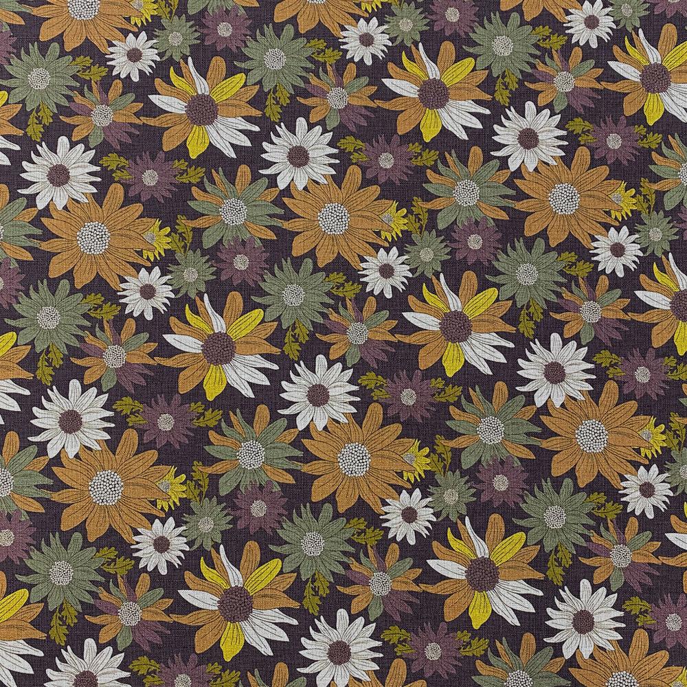 Tissu Coton - Diverse Fleurs