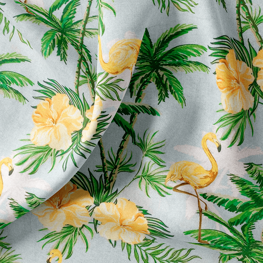Tissu Coton - Flamingos