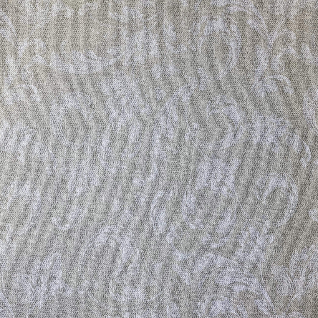 Tissu Coton - Fleurelle Blanc - Biner Pinaton