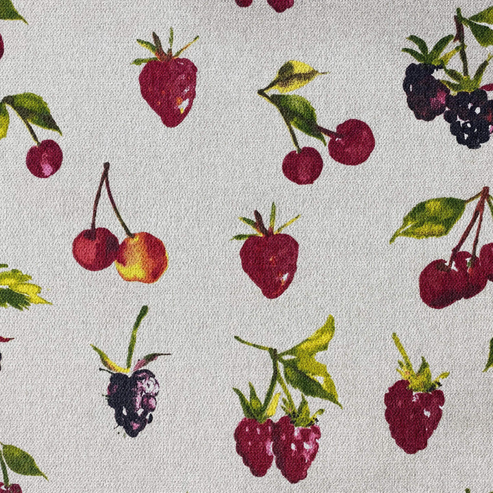 Tissu Coton - Fruits Rouges - Biner Pinaton