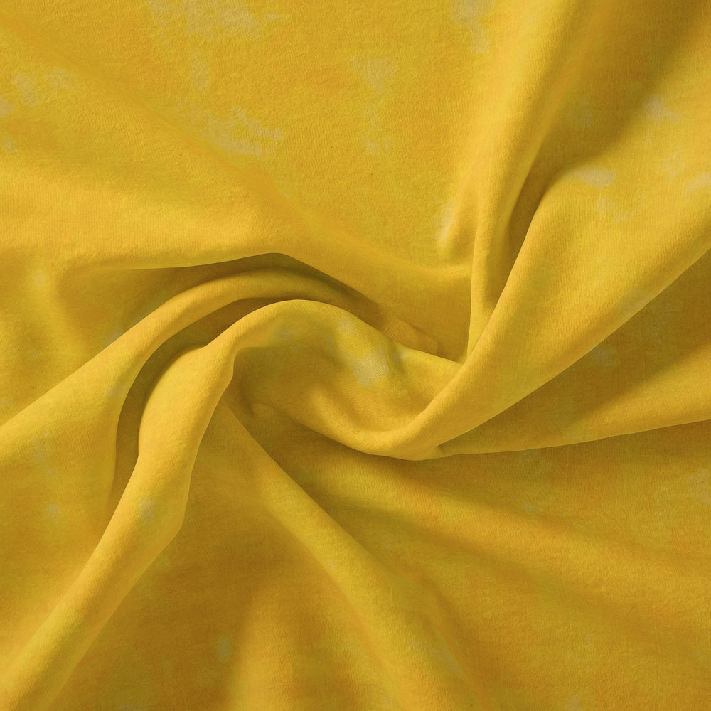 Tissu Coton - Jaune Marbre Léger - Biner Pinaton