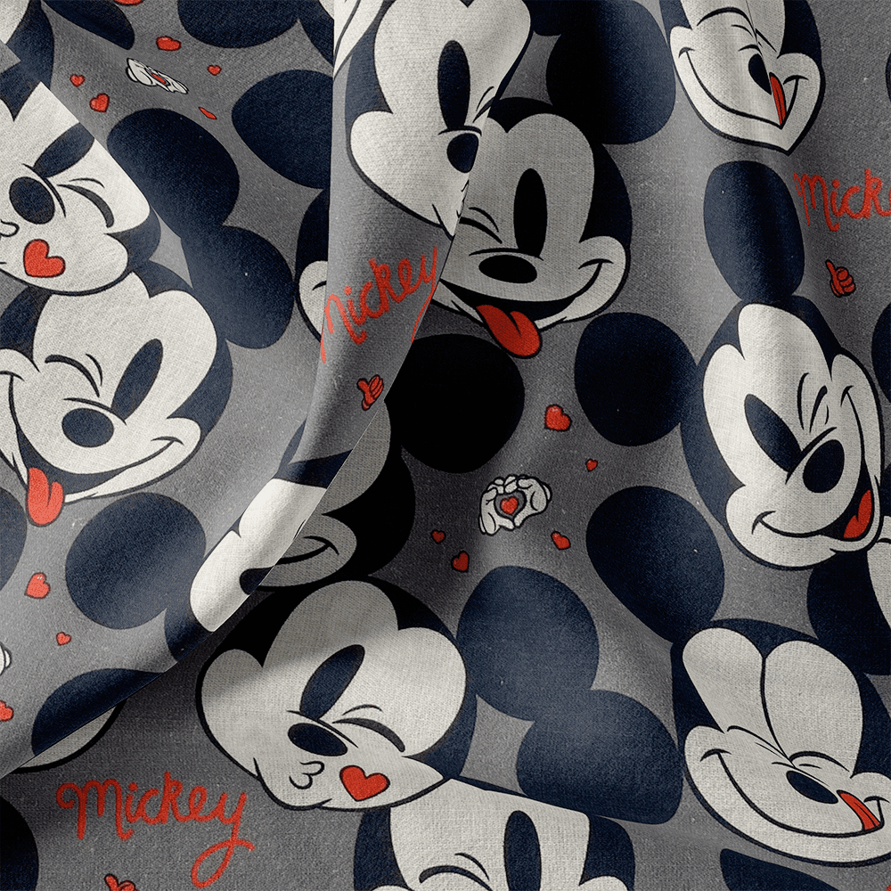 Tissu Coton - Mickey