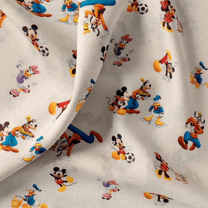 Tissu Coton - Mickey et ses amis