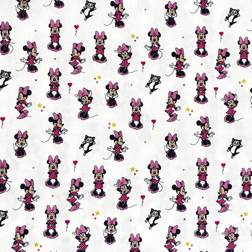 Tissu Coton - Minnie Mouse